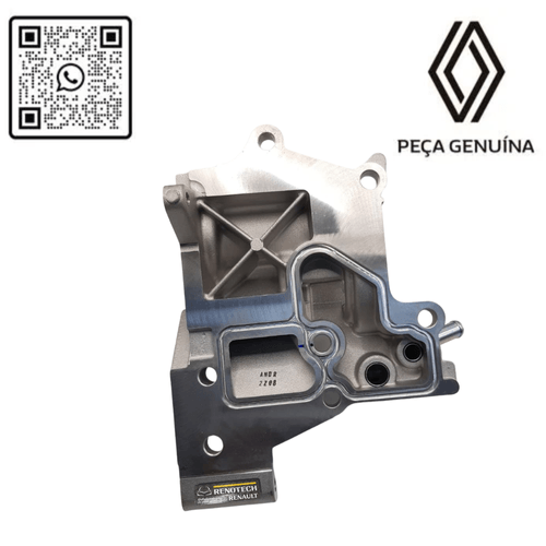 110613765R_FLANGE CARCACA DA BOMBA DE AGUA M4R 2.0 16V FLUENCE  RN 13765R